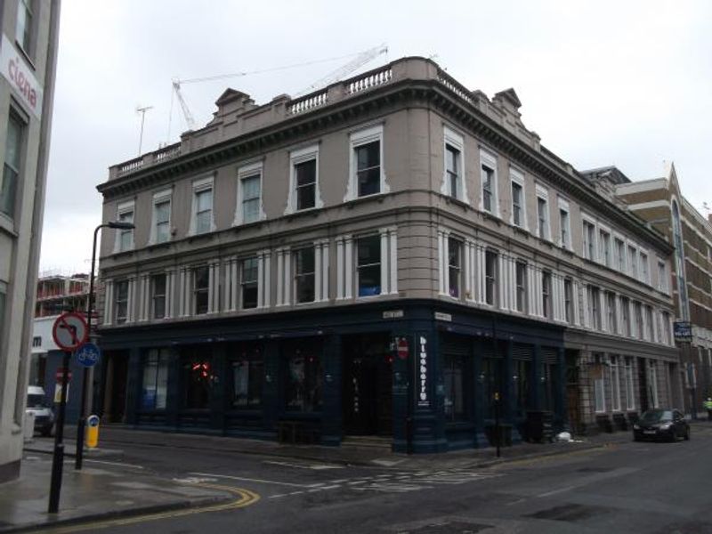 Blueberry Bar London EC2 taken Nov 2014. (Pub, External, Key). Published on 17-11-2014