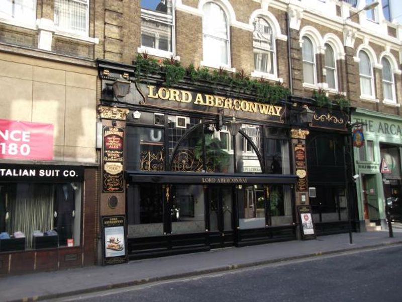 Lord Aberconway London EC2 taken Apr 2012. (Pub, External). Published on 25-11-2013