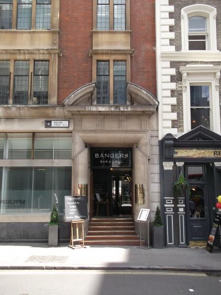 Bangers London EC2 taken May 2014. (Pub, External, Key). Published on 20-05-2014