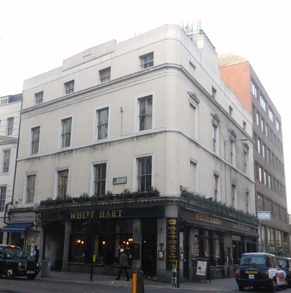 White Hart London EC2 taken Jan 2012. (Pub, External, Key). Published on 25-11-2013