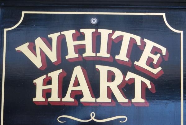 White Hart London EC2 taken Jan 2012. (Sign). Published on 25-11-2013