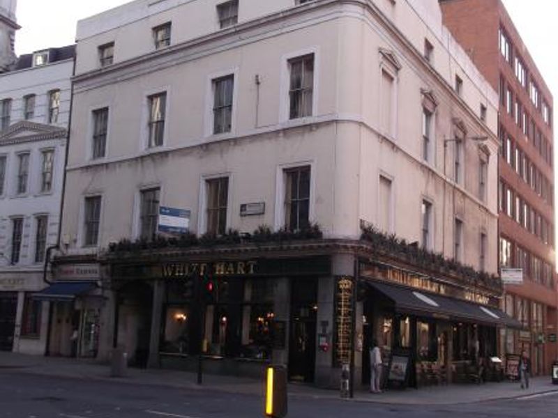 White Hart London EC2 taken Apr 2012. (Pub, External). Published on 25-11-2013