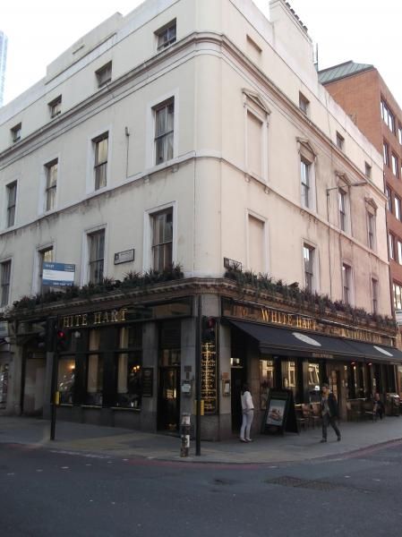 White Hart London EC2 taken Apr 2012. (Pub, External). Published on 25-11-2013