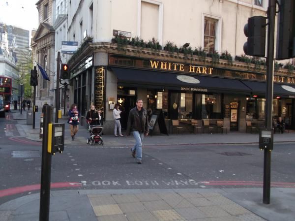 White Hart London EC2 taken Apr 2012. (Pub, External). Published on 25-11-2013