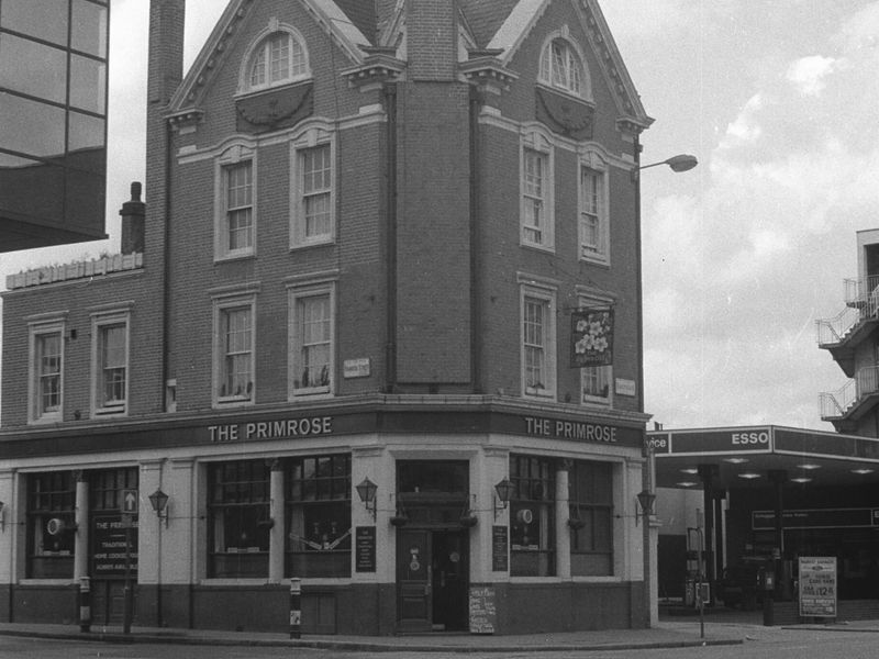 Primrose London EC2 taken in 1985.. (Pub, External). Published on 12-03-2019 