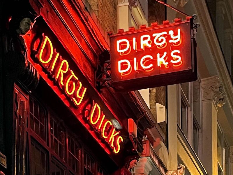 Dirty Dicks London EC2M 20260411. (External, Sign, Key). Published on 28-04-2026 