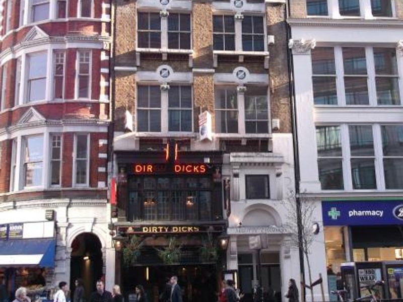 Dirty Dicks London EC2 taken Feb 2012. (Pub, External, Key). Published on 25-11-2013