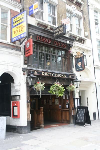 Dirty Dicks London EC2. (Pub, External). Published on 25-11-2013