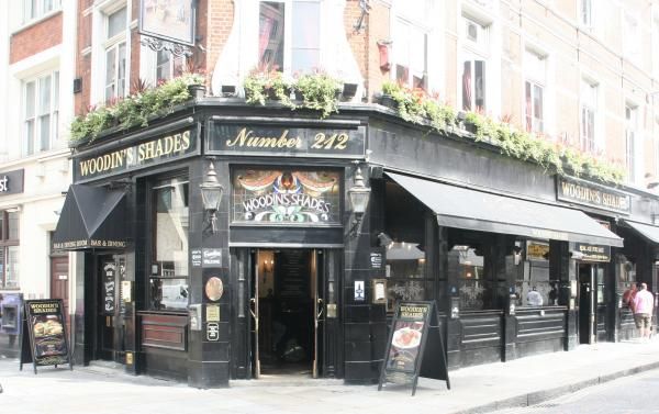 Woodin Shades London EC2. (Pub, External). Published on 25-11-2013