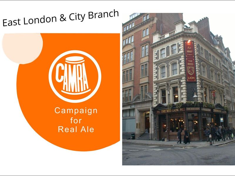 Red Lion London EC2. (Pub, External). Published on 25-04-2023 
