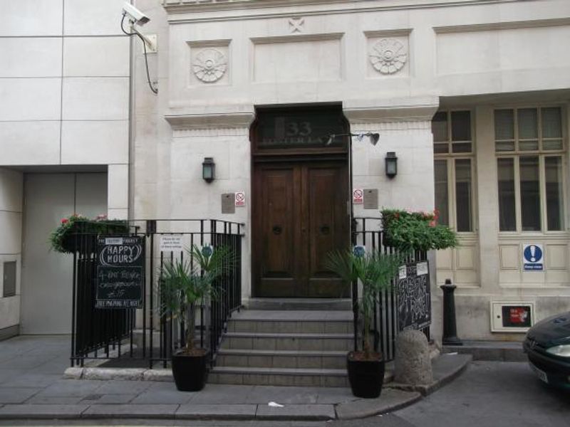 City PipeLondon EC2 taken August 2014. (Pub, External, Key). Published on 09-08-2014