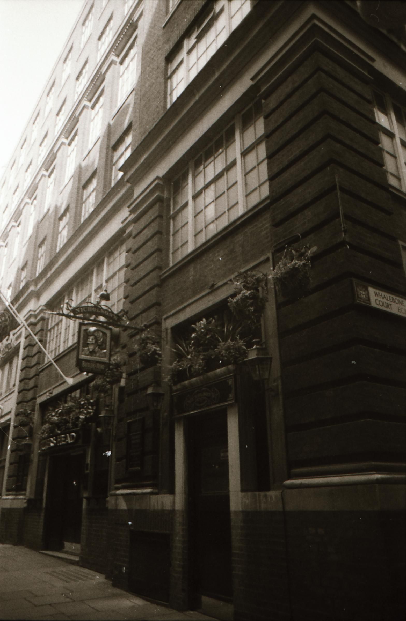 Butlers Head London EC2 taken in May 1994.. (Pub, External). Published on 12-03-2019