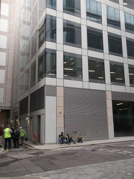 Site of the City Tavern London EC2 taken Nov 2014. (Pub, External, Key). Published on 28-01-2015