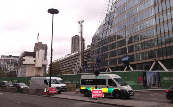 Podium EC2 (site of) London EC2 taken Nov 2014. (Pub). Published on 11-05-2016
