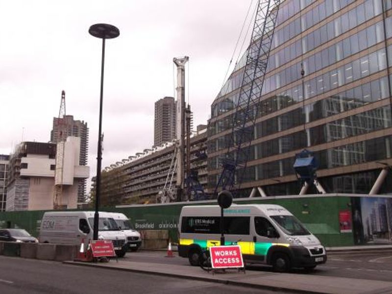 Podium EC2 (site of) London EC2 taken Nov 2014. (Pub). Published on 11-05-2016