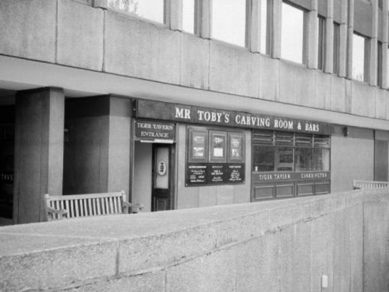 Tiger Tavern London EC3 taken in July 1985.. (Pub, Key). Published on 30-08-2016