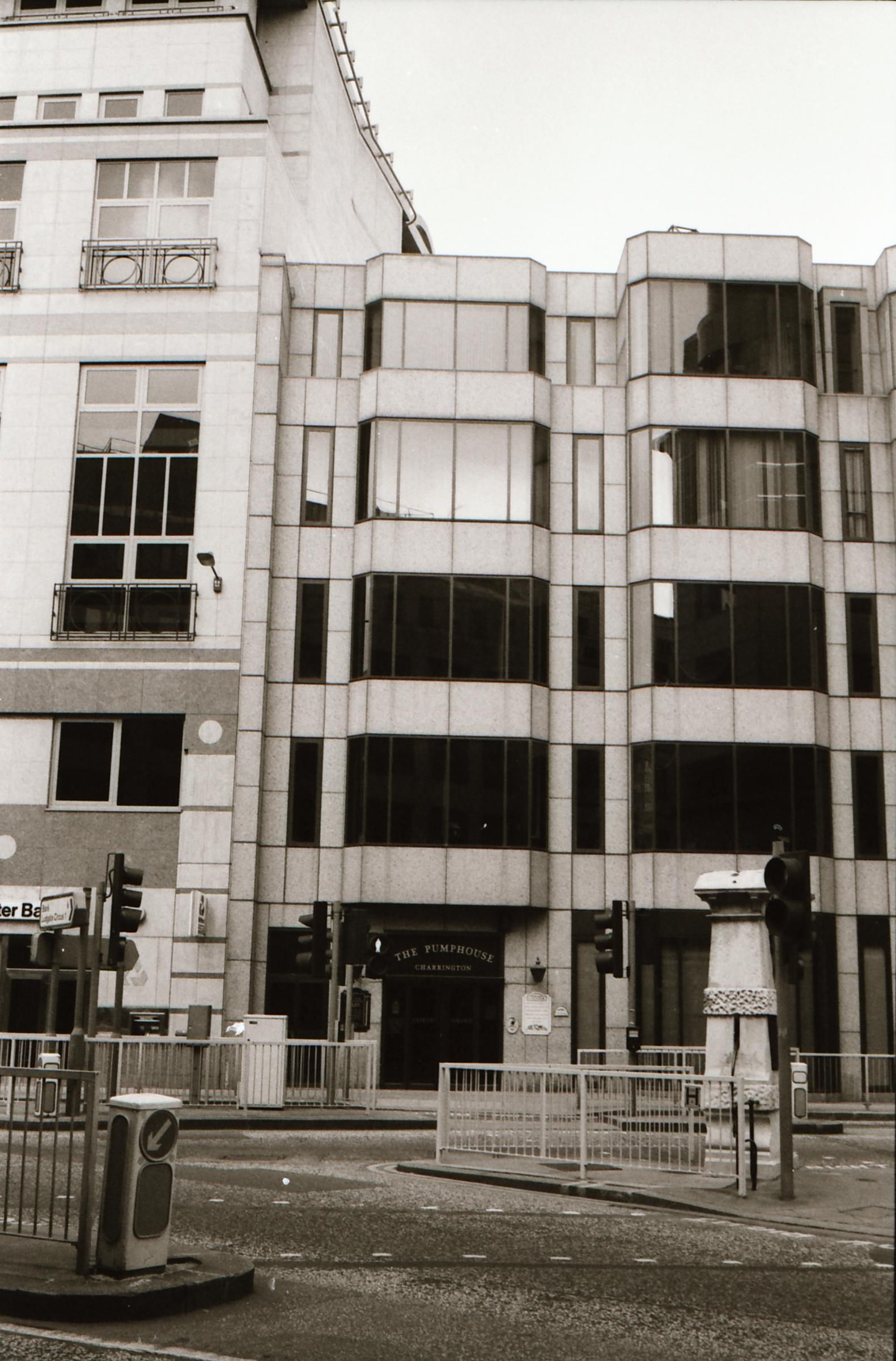 Pumphouse London EC3 taken in between Dec 1992-Jan1994.. (Pub, External). Published on 12-04-2019