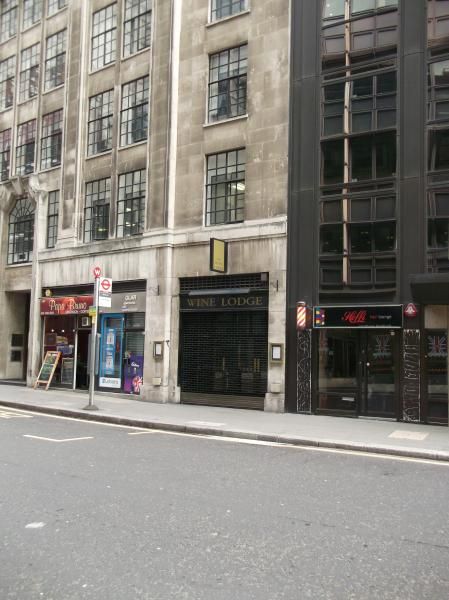 Chapmans Wine Lodge London EC3 taken June 2012. (Pub, External, Key). Published on 26-11-2013