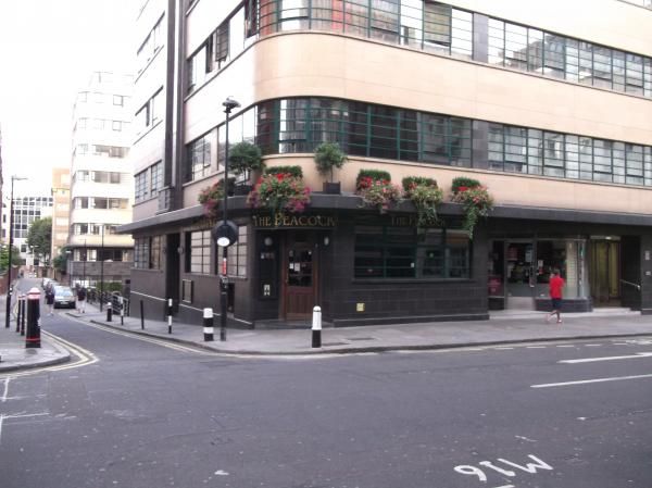 Peacock London EC3 taken Sept 2012. (Pub, External). Published on 26-11-2013