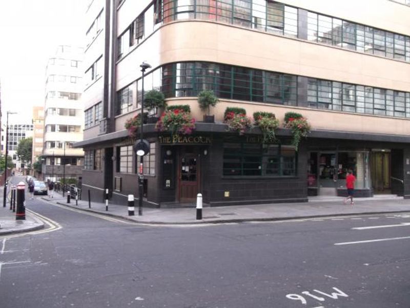 Peacock London EC3 taken Sept 2012. (Pub, External). Published on 26-11-2013