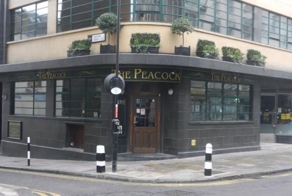 Peacock London EC3 taken Feb 2011. (Pub, External). Published on 26-11-2013