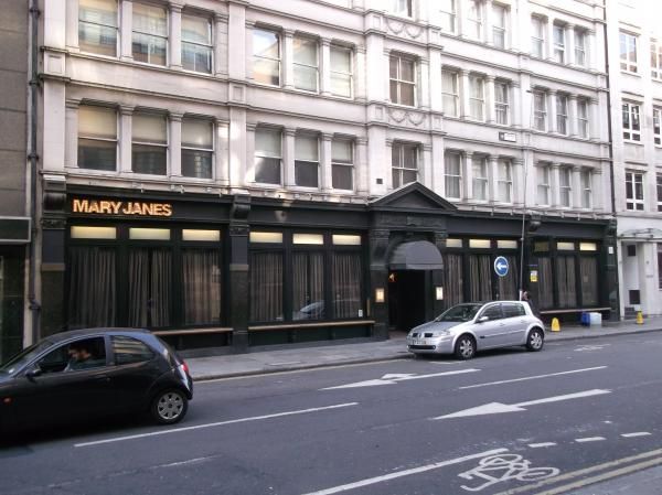Mary Jane London EC3 taken Sept 2012. (Pub, External, Key). Published on 26-11-2013