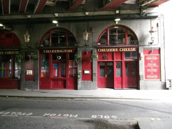 Cheshire Cheese London EC3 taken June 2012. (Pub, External, Key). Published on 26-11-2013