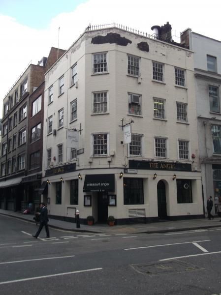 Angel London EC3 taken Apr 2012. (Pub, External, Key). Published on 26-11-2013
