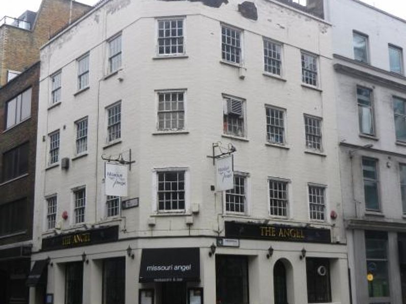 Angel London EC3 taken Feb 2012. (Pub, External). Published on 26-11-2013