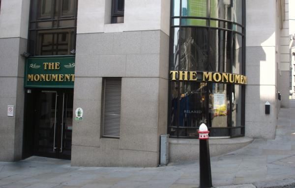 Monument London EC3 taken Aug 2007. (Pub, External). Published on 28-11-2013