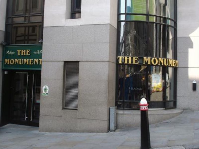 Monument London EC3 taken Aug 2007. (Pub, External). Published on 28-11-2013 