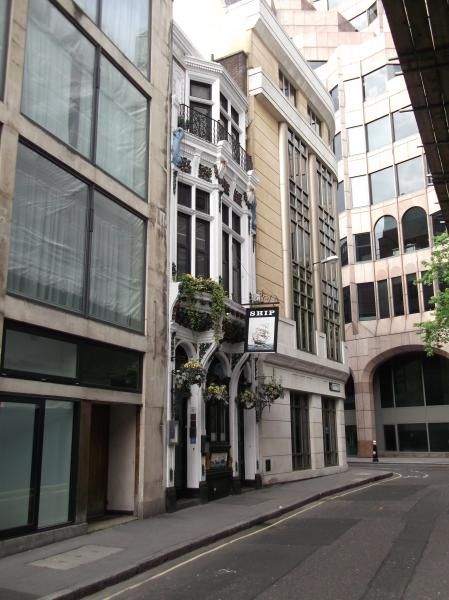 Ship Hart St London EC3 taken June 2012. (Pub, External, Key). Published on 28-11-2013
