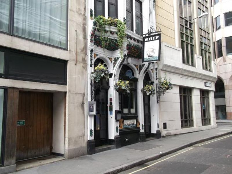 Ship Hart St London EC3 taken June 2012. (Pub, External). Published on 28-11-2013
