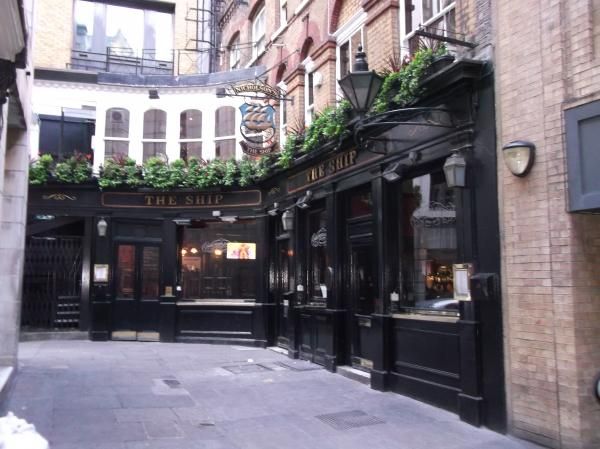 Ship Tavern Talbot Ct London EC3 taken May 2012. (Pub, External, Key). Published on 28-11-2013