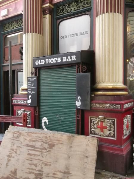 Old Toms Bar London EC3 taken May 2016. (Pub). Published on 19-05-2016