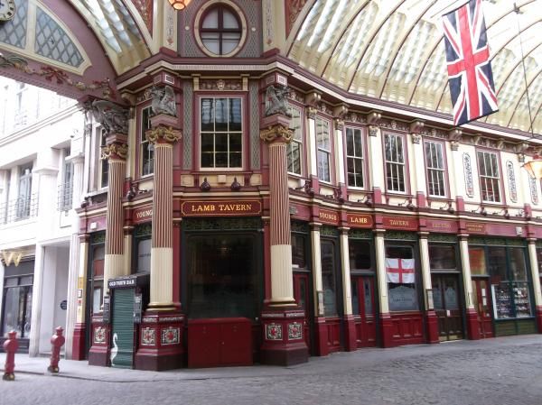 Lamb Tavern London EC3 taken June 2012. (Pub, External, Key). Published on 28-11-2013