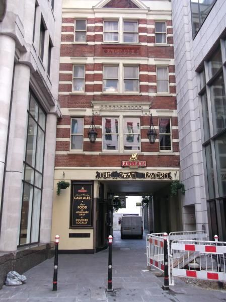 Swan London EC3 taken Apr 2012. (Pub, External, Key). Published on 28-11-2013