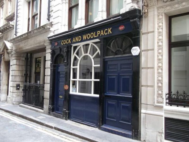 Cock & Woolpack London EC3 taken Sept 2012. (Pub, External, Key). Published on 28-11-2013
