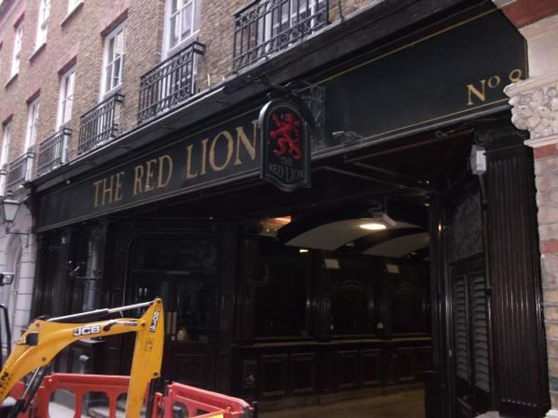 Red Lion Lombard Ct London EC3 taken June 2012. (Pub, External, Key). Published on 28-11-2013