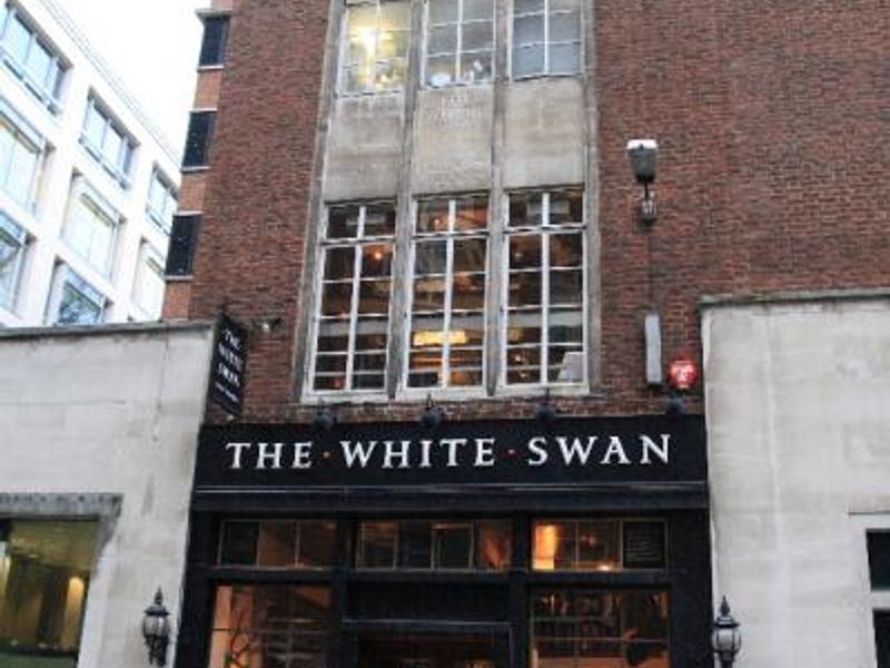 White Swan Fetter La London EC4. (Pub, External, Key). Published on 01-12-2013