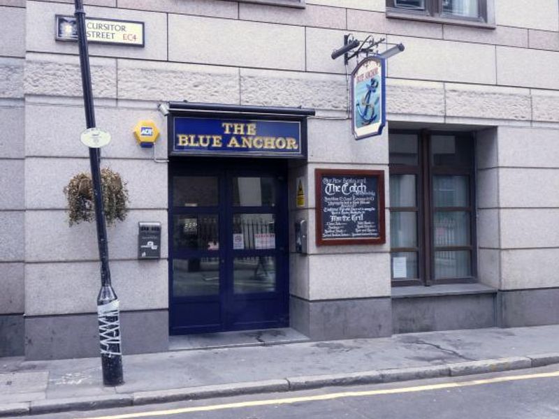Blue Anchor London EC4. (Pub, External). Published on 01-12-2013
