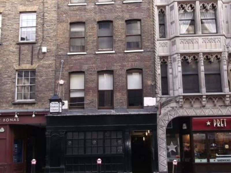 Ye Olde Cheshire Cheese London EC4 taken Feb 2012. (Pub, External, Key). Published on 01-12-2013 