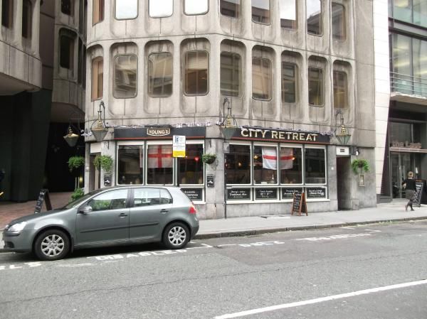 City Retreat London EC4 taken June 2012. (Pub, External, Key). Published on 01-12-2013