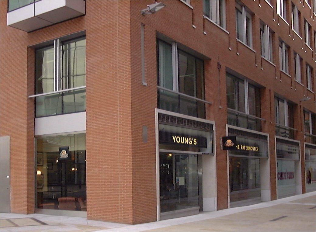 Paternoster. London EC4.. (Pub, External). Published on 25-04-2023