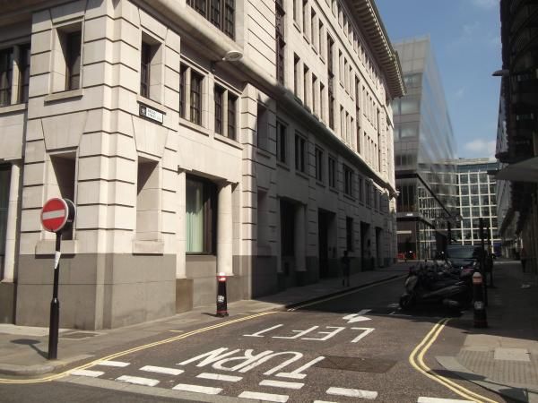 Dandy Roll (site of) London EC4 taken August 2015. (Pub, External). Published on 16-08-2015