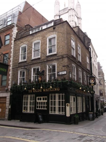 Ye Olde Watling London EC4 taken March 2012. (Pub, External, Key). Published on 01-12-2013