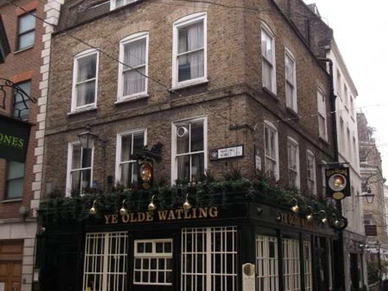 Ye Olde Watling London EC4 taken March 2012. (Pub, External, Key). Published on 01-12-2013