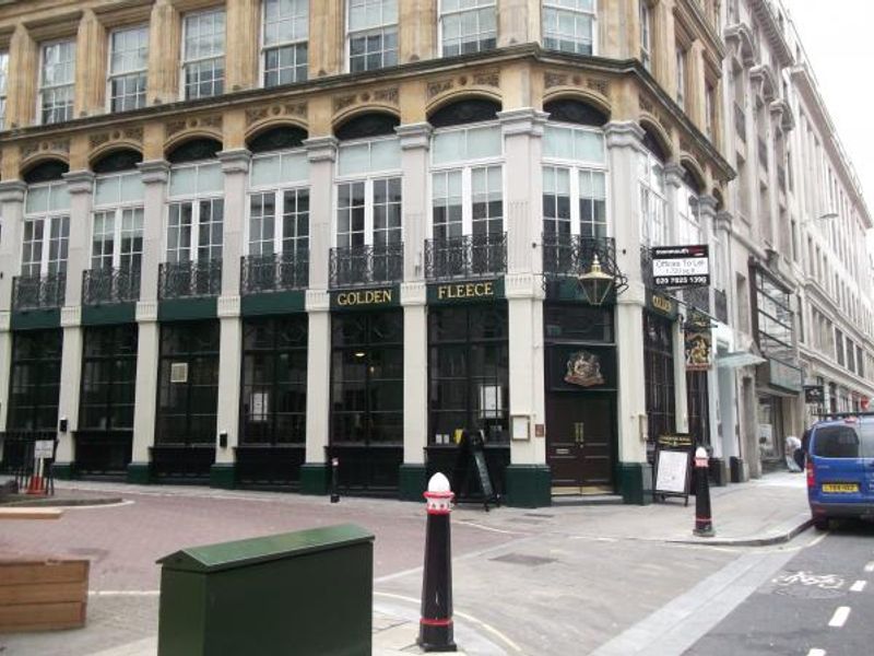 Golden Fleece London EC4 taken March 2012. (Pub, External, Key). Published on 01-12-2013