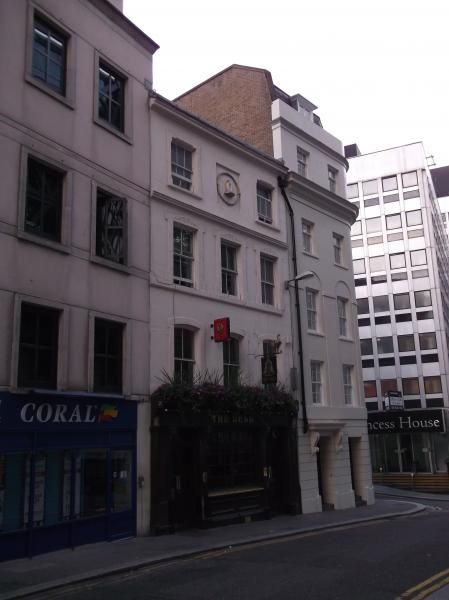 Bell Bush La London EC4 taken Sept 2012. (Pub, External). Published on 01-12-2013