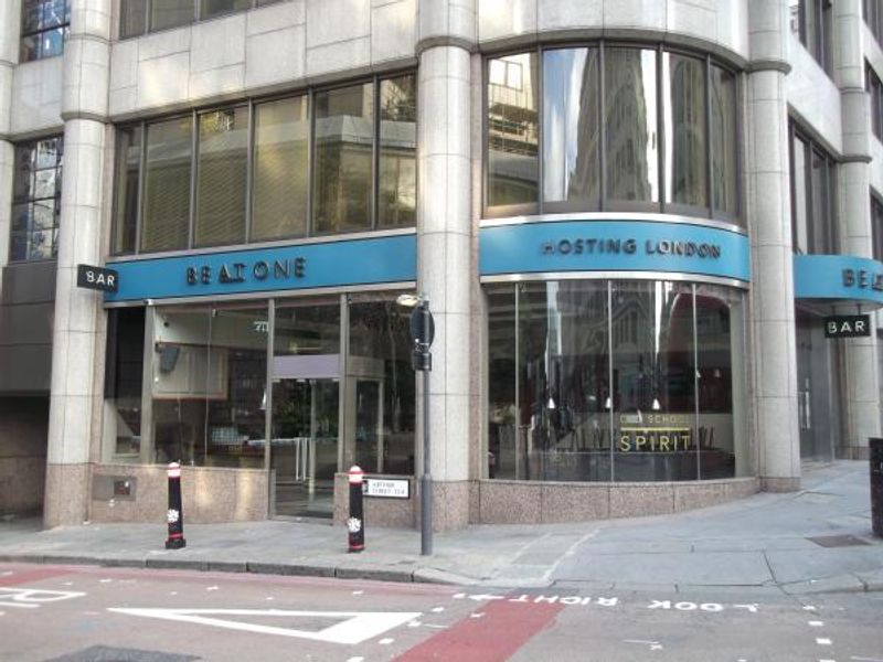 Be At One London EC4 taken in 2014. (Pub, External, Key). Published on 31-10-2014